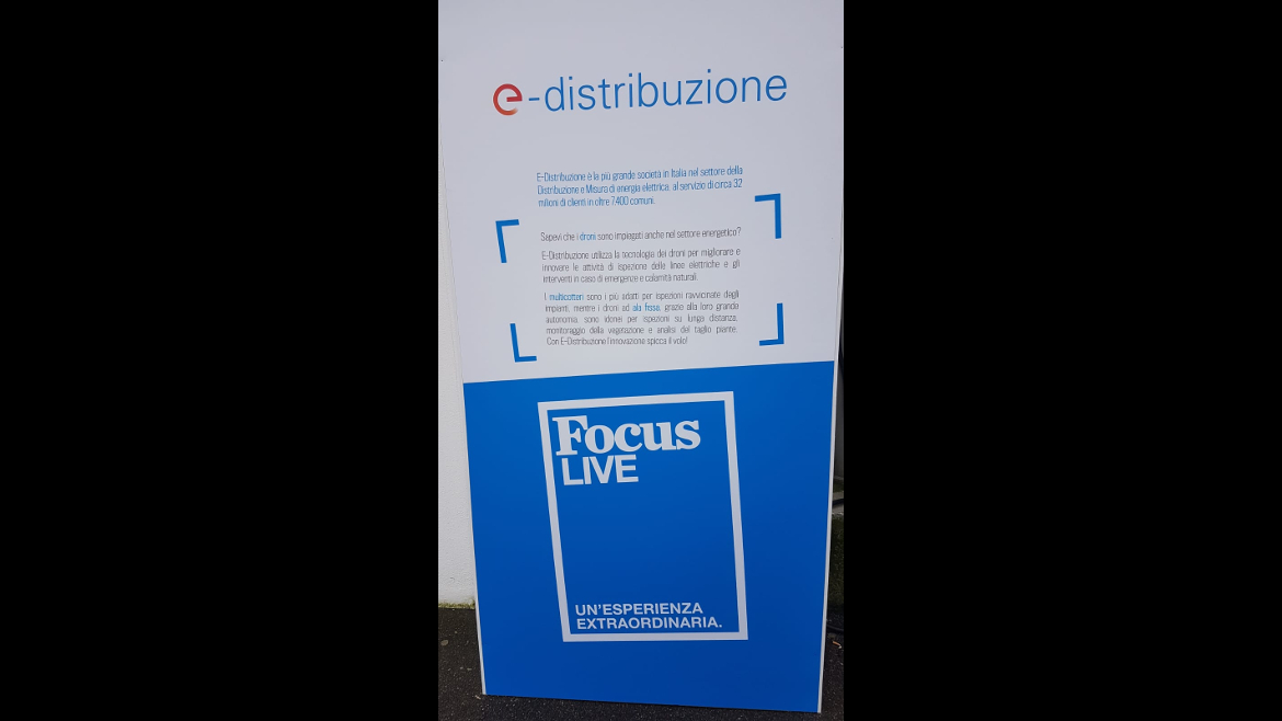 Foto della presentazione di e-distribuzione al Focus Live di Milano