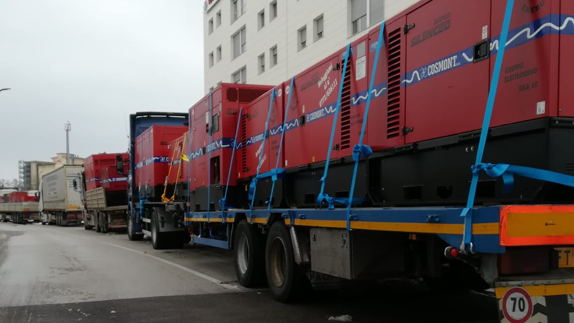 In Basilicata pronti oltre 200 Gruppi Elettrogeni