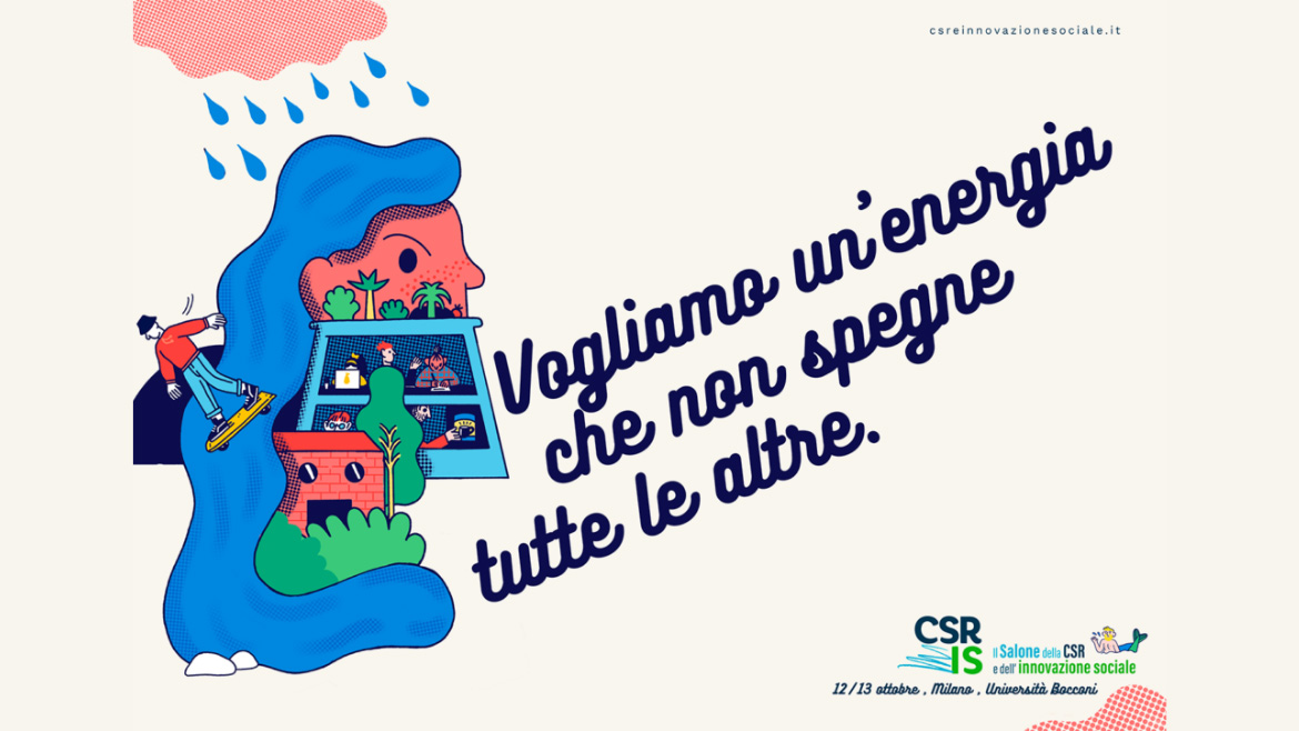 Immagine della creatività per il Salone della CSR e dell’Innovazione Sociale 