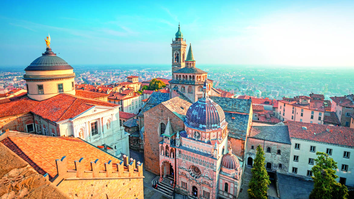 Foto dall'alto di Madone