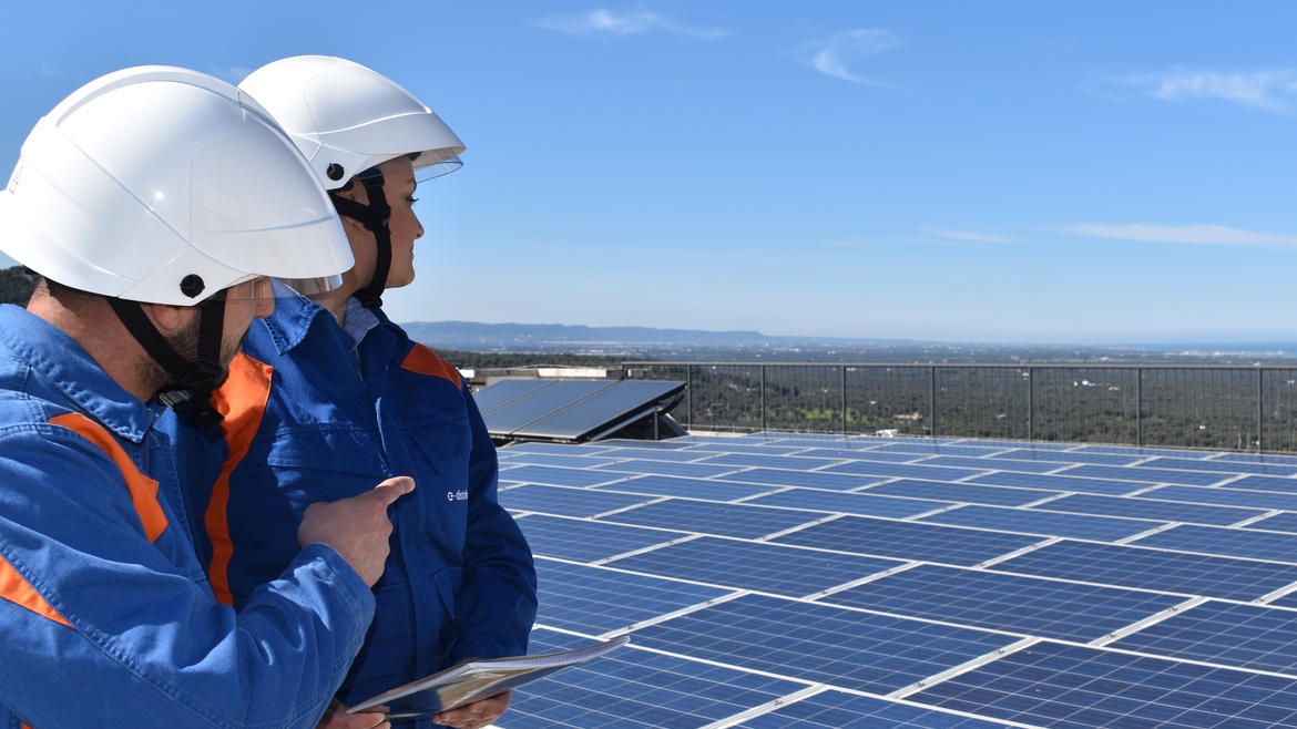 Foto operativi fotovoltaico