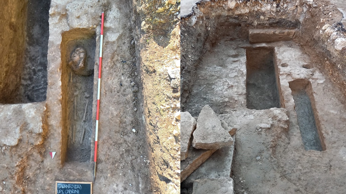 Immagine ritrovamenti archeologici Taranto