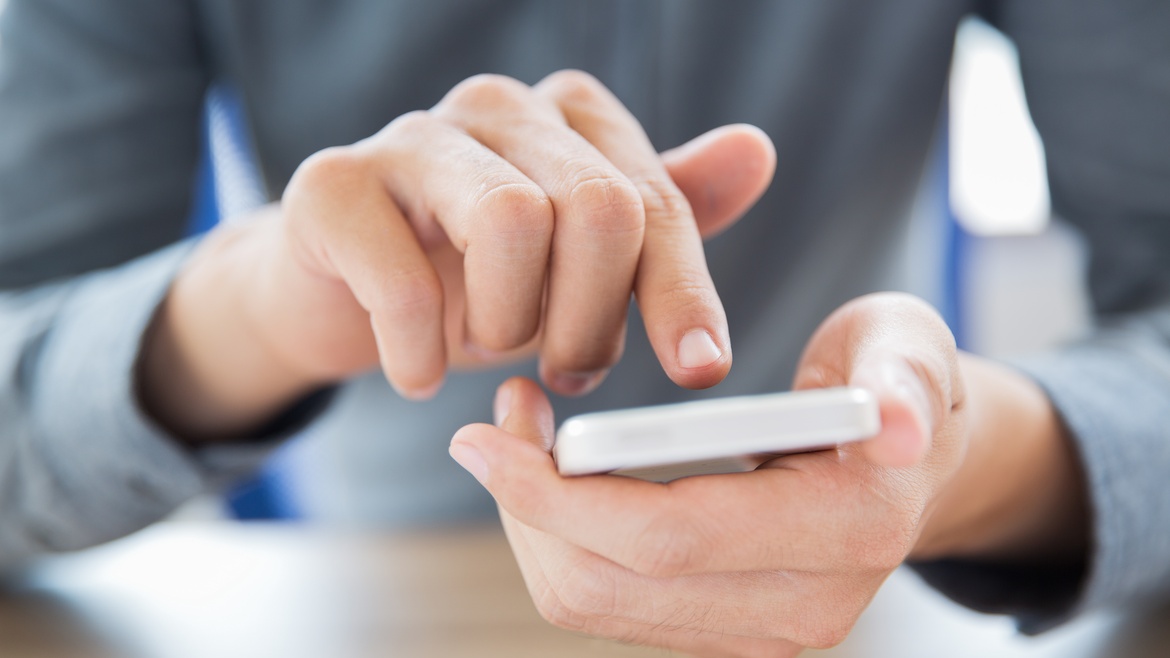 Foto mani smartphone