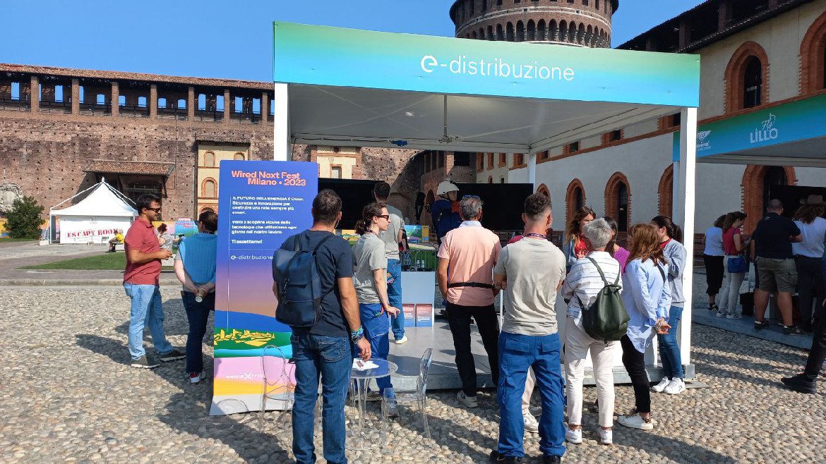 Foto stand Wired Milano