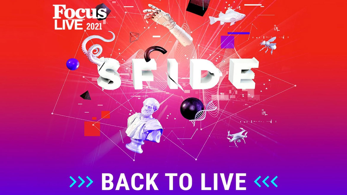 Immagine della creatività per la manifestazione Sfide di Focus Live