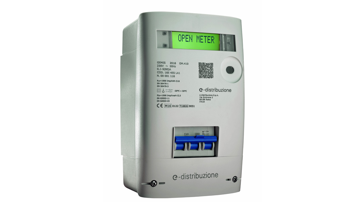 Foto dei nuovi contatori open meter