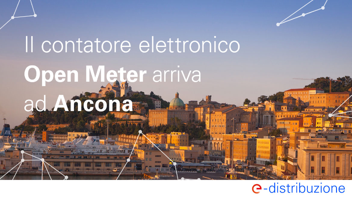 Immagine per la campagna di sostituzione Open Meter ad Ancona